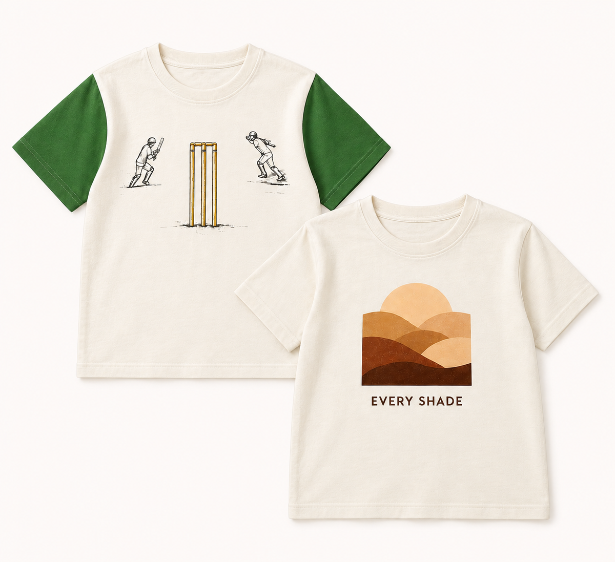 The Cricket Tee+The Horizon Tee