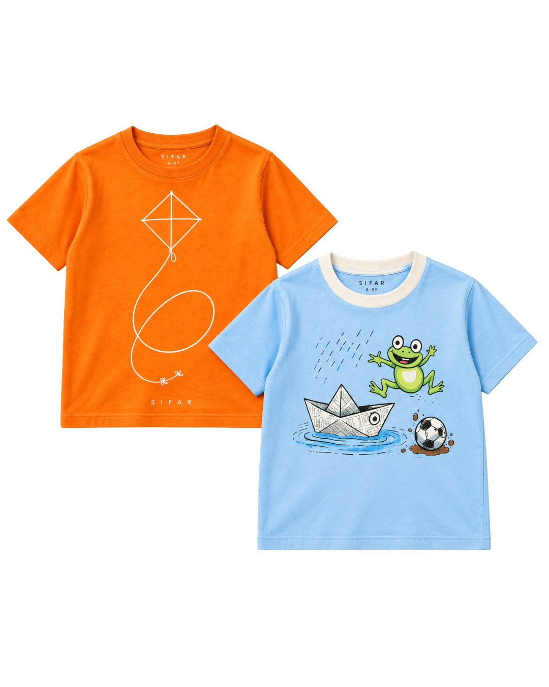 The Kite Tee + The Rainy Day Tee